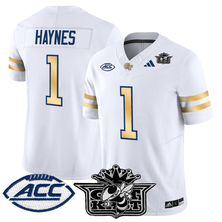 Jamal Haynes Jersey #1 Outkast Georgia Tech Yellow Jackets 2025