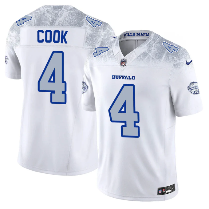 James Cook Jersey #4 F.U.S.E. Football Limited Rivalry Series Stitched