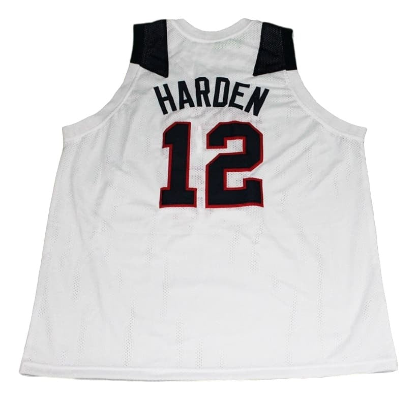 James Harden Jersey #12 Team USA Basketball White