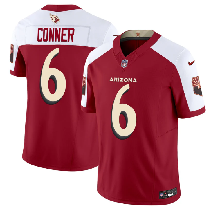 James Conner Jersey #6 Arizona 2025 Rivalries Vapor Limited Stitched