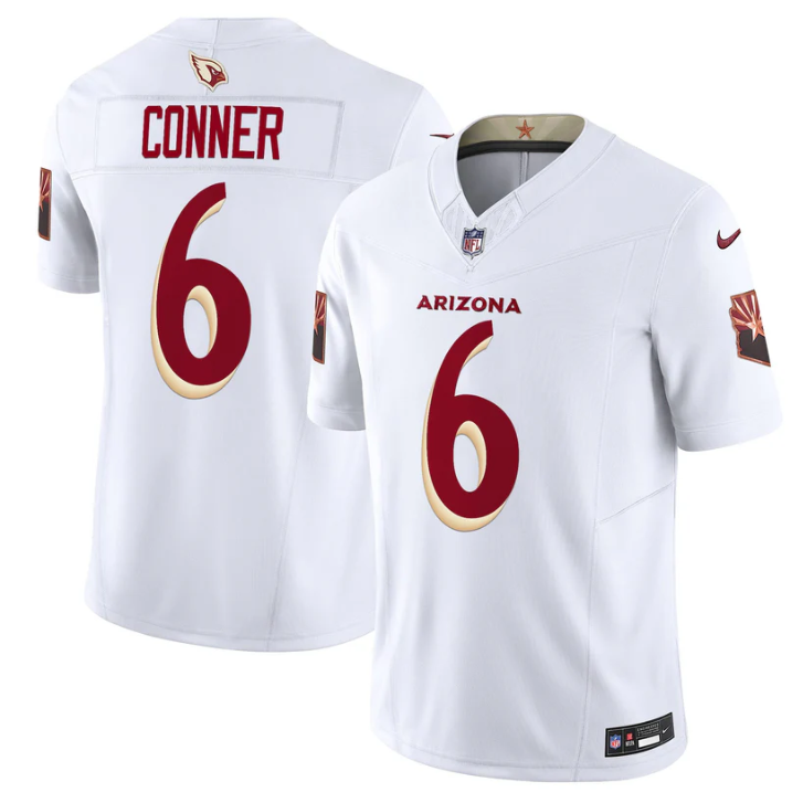 James Conner Jersey #6 Arizona 2025 Rivalries Vapor Limited Stitched