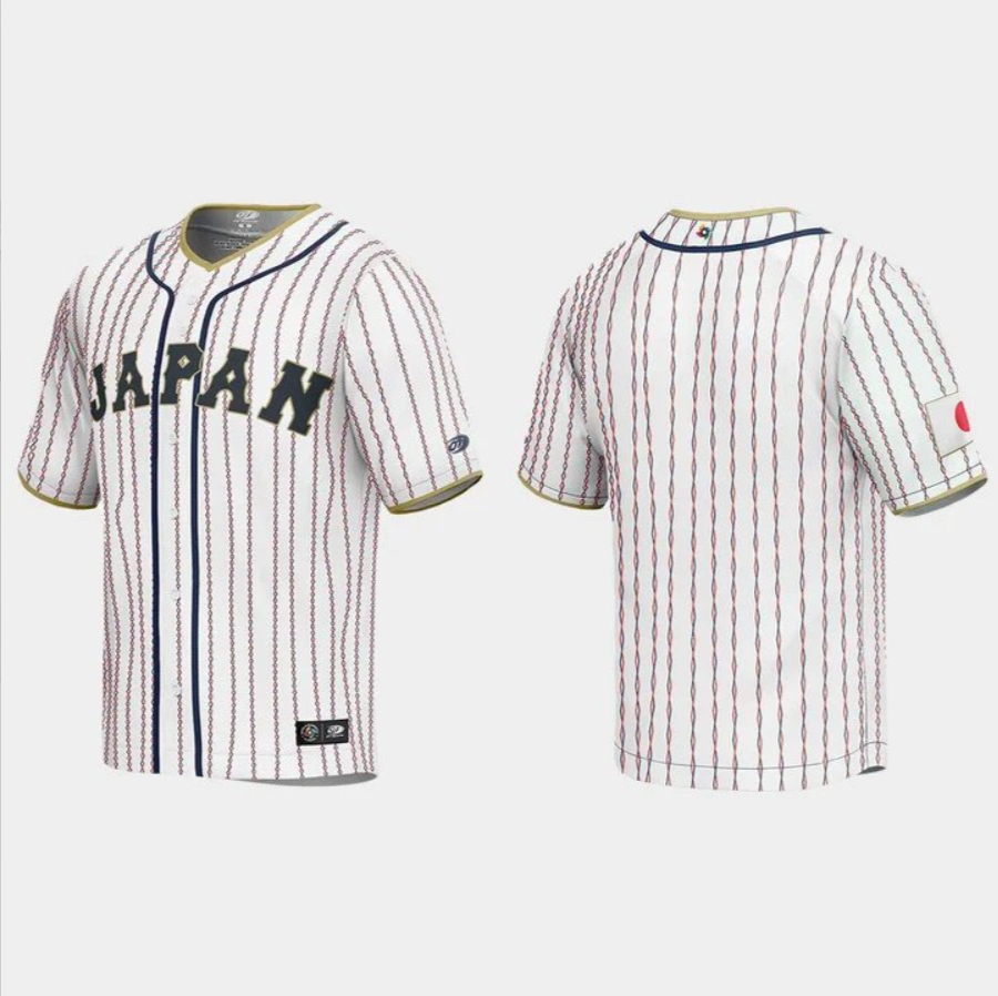 Japan Baseball Ukyo Shuto World Baseball Classic Jersey – White