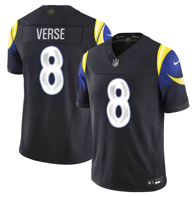 Jared Verse Jersey #8 F.U.S.E. Football Limited Rivalry Series All Stitched