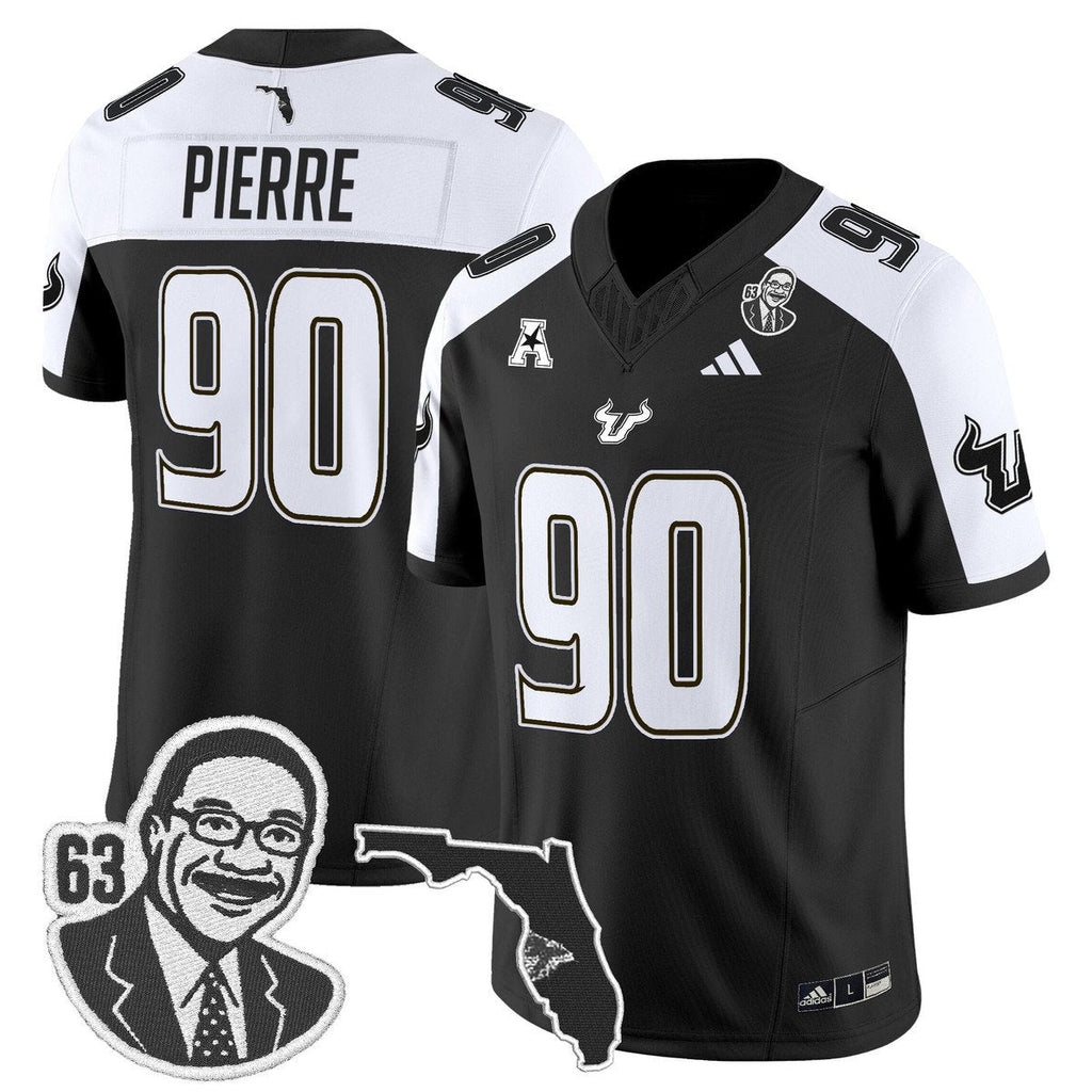 Jason Pierre Jersey #90 South Florida Bulls Lee Roy Selmon Legacy Black Alter