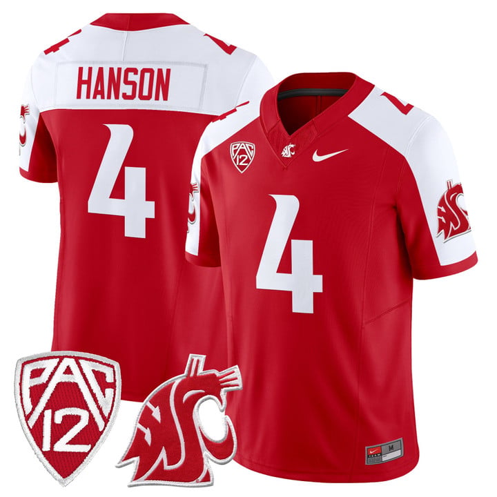 Jason Hanson Jersey #4 Washington State Cougars 2025 Vapor Limited Stitched
