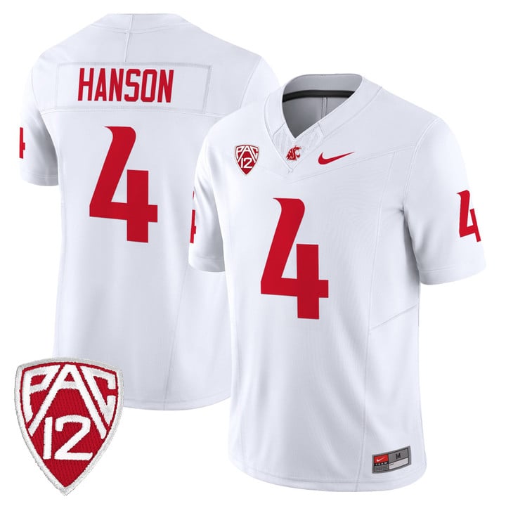 Jason Hanson Jersey #4 Washington State Cougars 2025 Vapor Limited Stitched