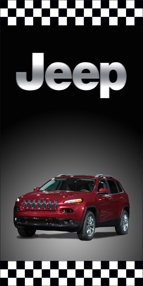 Jeep Car Flag 3X5 Ft Polyester Banner USA 90x150cm