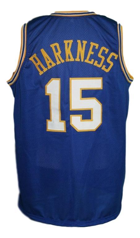 Jerry Harkness Jersey #15 Indiana Aba Basketball Blue