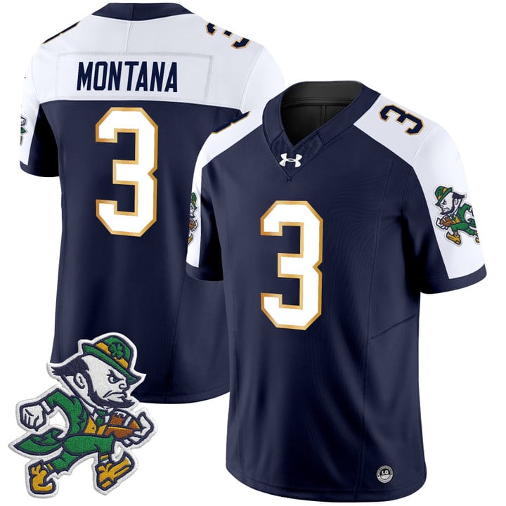 Jeremiyah Love Jersey #4 Notre Dame 2025 Gridiron Leprechaun Edition White