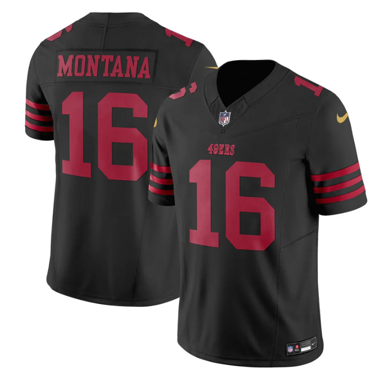 Joe Montana Jersey #16 Football Vapor Limited All Stitched