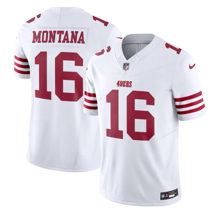 Joe Montana Jersey #16 Football Vapor Limited All Stitched