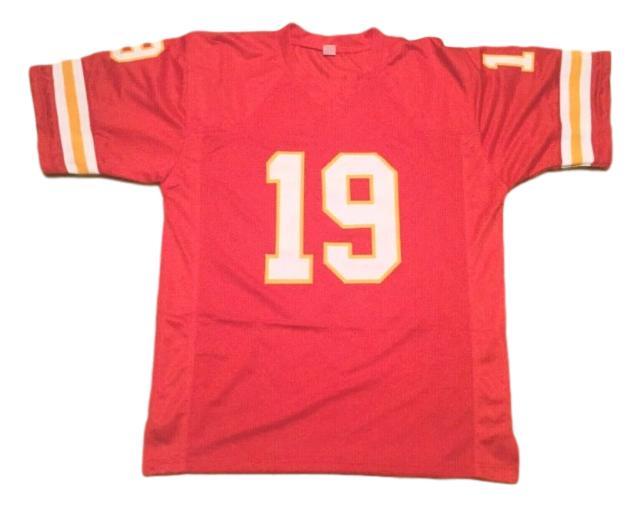 Joe Montana #19 CUSTOM STITCHED Unsigned Football Jersey Red