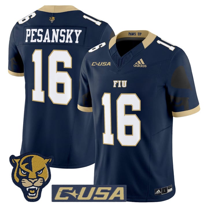 Joe Pesansky Jersey #16 Florida International Panthers 2025 Stitched