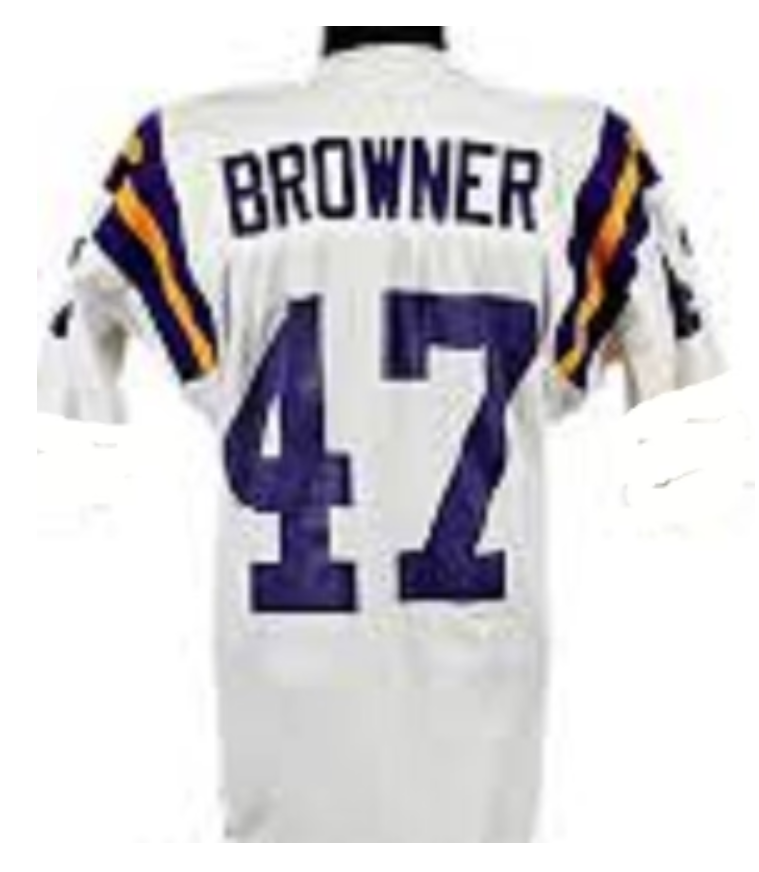 Joey Browner Jersey Minnesota Vikings Custom Throwback Football White