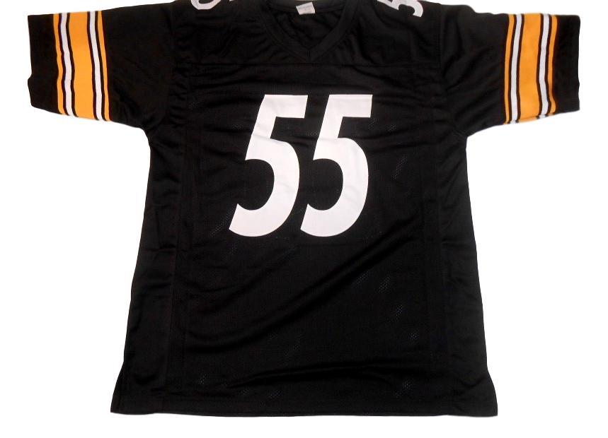 Joey Porter CUSTOM STITCHED Unsigned Football Jersey Black