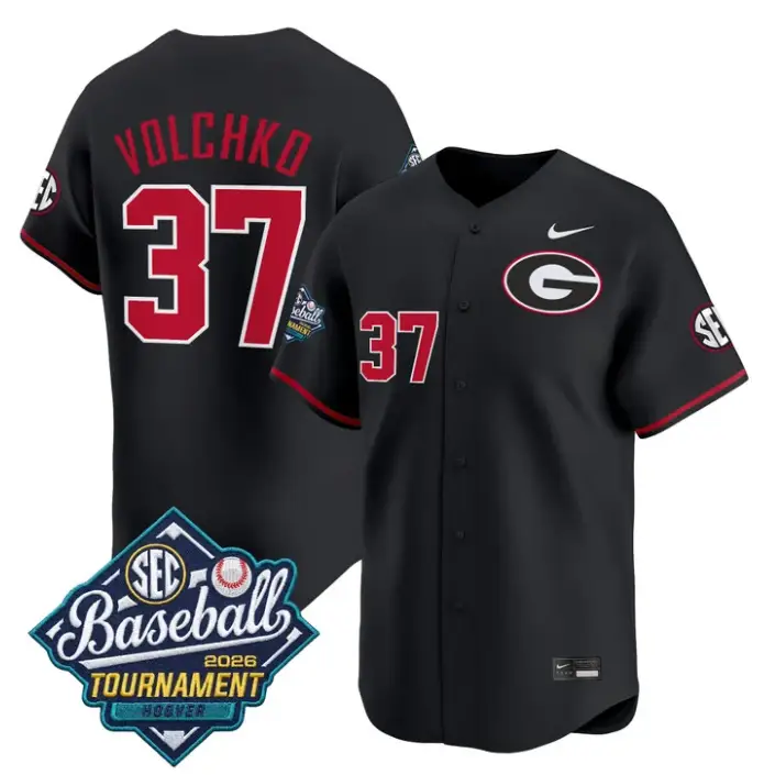 Joey Volchko Jersey #37 Georgia Bulldogs Softball Sec Tournament 2026