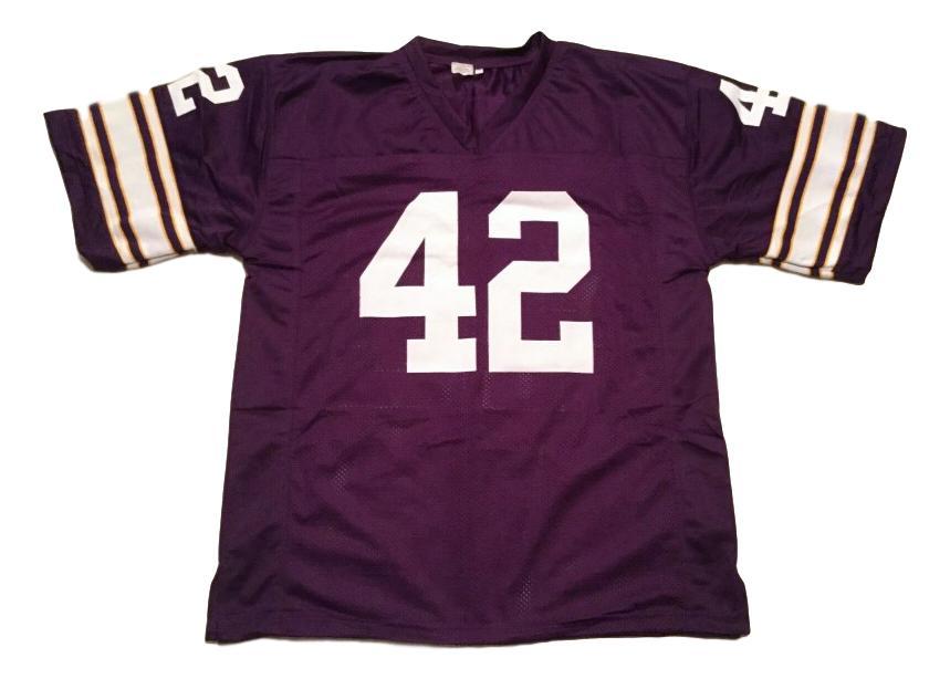 John Gilliam CUSTOM STITCHED Unsigned Football Jersey Purple