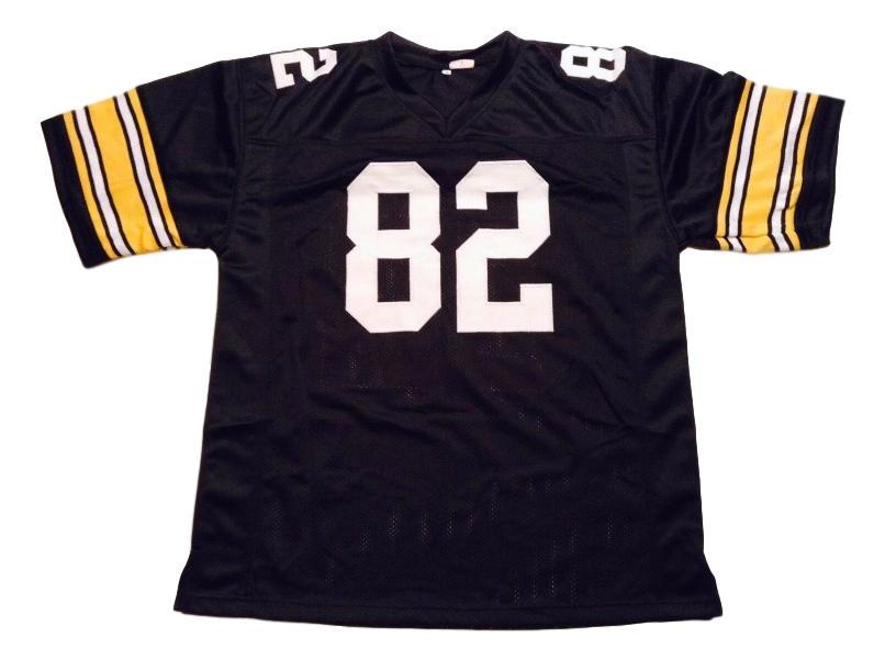 John Stallworth CUSTOM STITCHED Unsigned Football Jersey Black