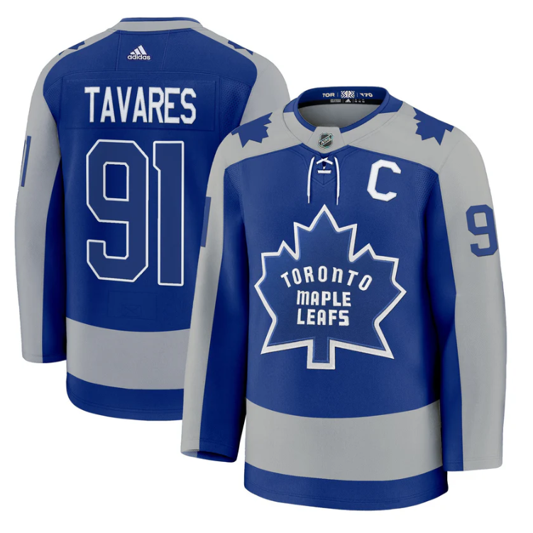 John Tavares Jersey #91 Toronto Maple Leafs Timeless Stitched