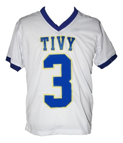 Johnny Manziel #3 Tivy High School Football Jersey White