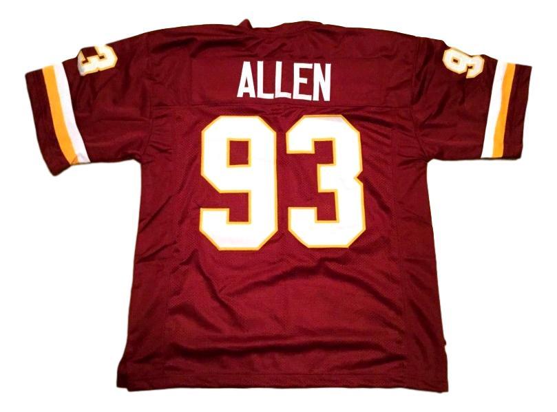 Jonathan Allen CUSTOM STITCHED Unsigned Football Jersey Maroon
