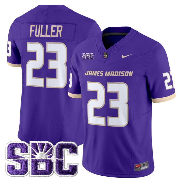 Jordan Fuller Jersey #23 James Madison Dukes 2025 Vapor Limited Stitched