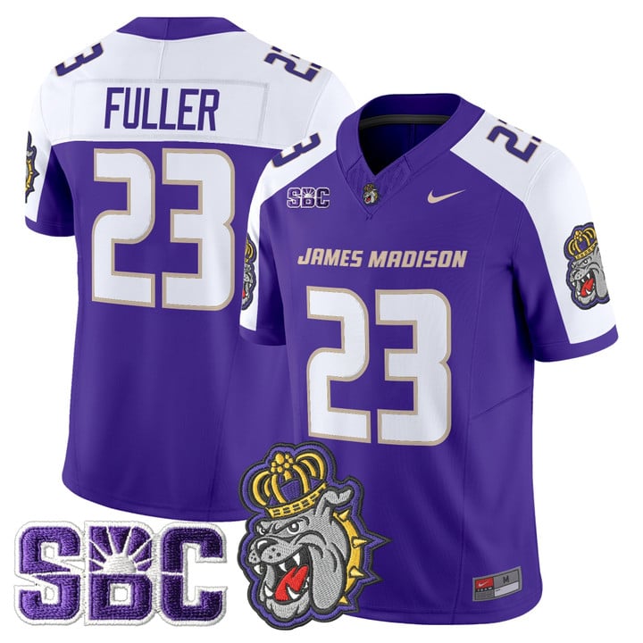 Jordan Fuller Jersey #23 James Madison Dukes 2025 Vapor Limited Stitched