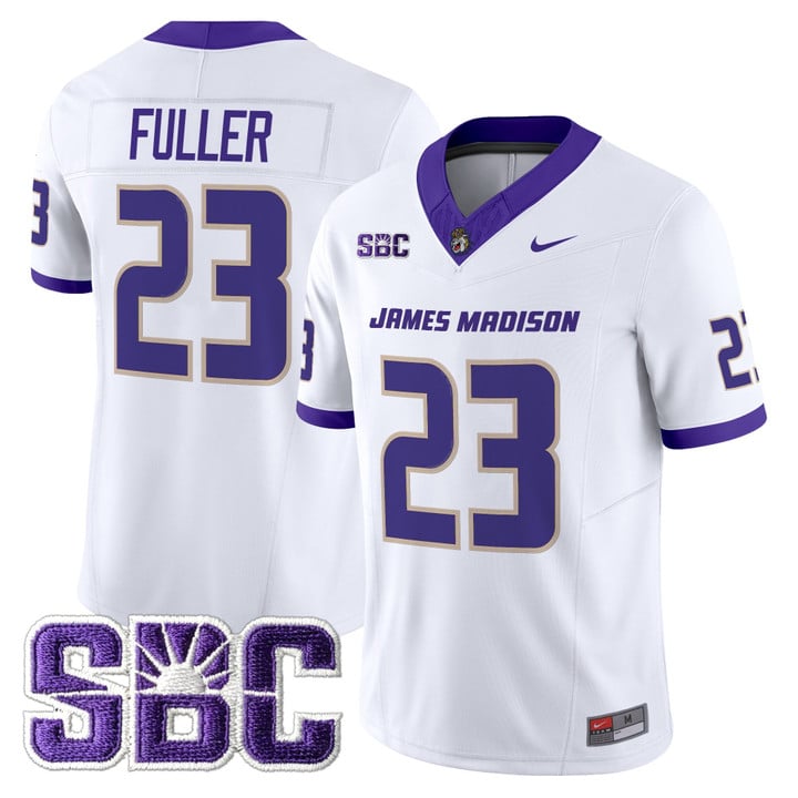 Jordan Fuller Jersey #23 James Madison Dukes 2025 Vapor Limited Stitched