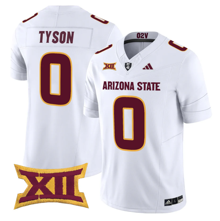 Jordyn Tyson Jersey #0 Arizona State Sun Devils 2025 Vapor Stitched