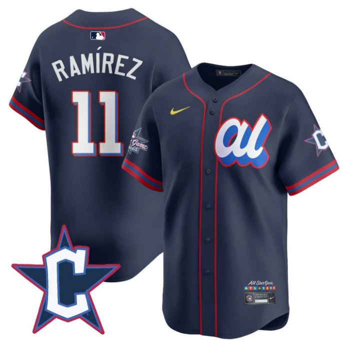 José Ramírez Jersey #11 American League 2025 MLB All-Star Limited Stitched