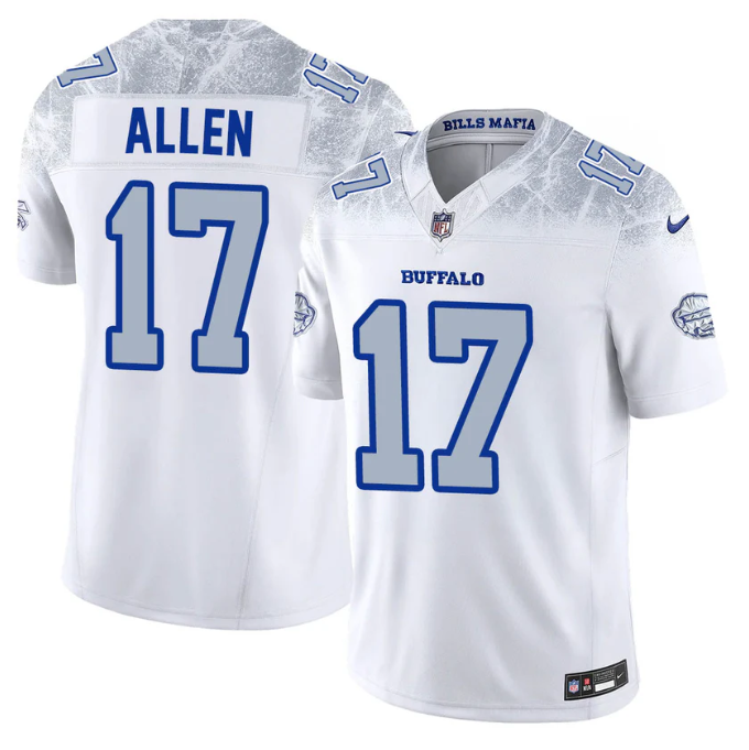 Josh Allen Jersey #17 F.U.S.E. Football Limited Rivalry Series Stitched