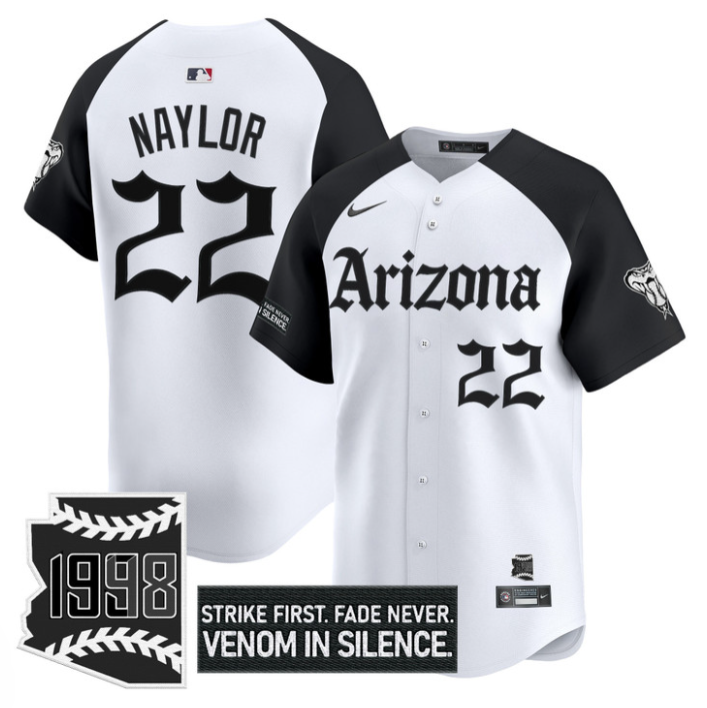 Josh Naylor Jersey #22 Arizona Diamondbacks Gothic Desert Fang Edition Alternate
