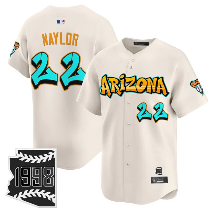 Ketel Marte Jersey #4 Arizona Diamondbacks Graffiti Desert Ink Edition Black