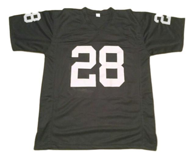 Josh Jacobs CUSTOM STITCHED Unsigned Football Jersey Black