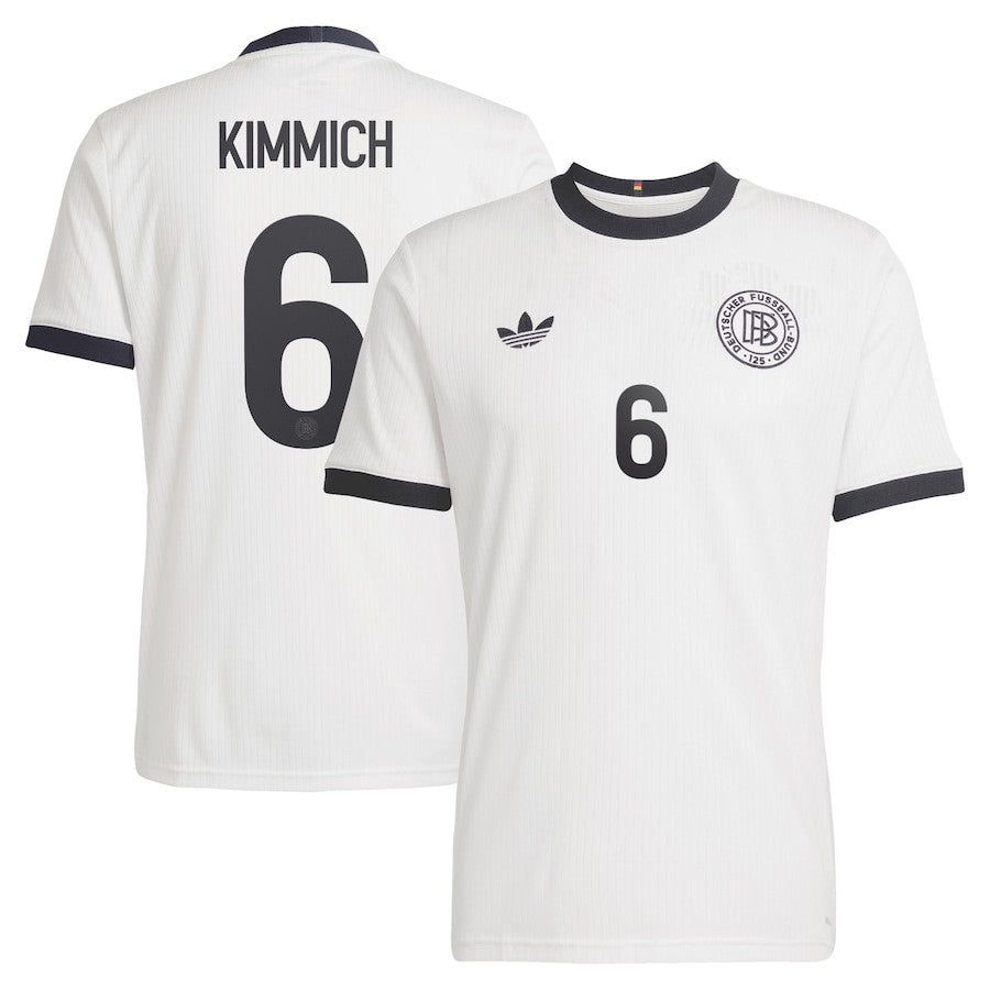 Joshua Kimmich 6 Germany National Team 125th Anniversary Men Jersey – White