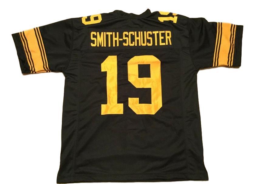 JuJu Smith Schuster CUSTOM STITCHED Unsigned Football Jersey Black