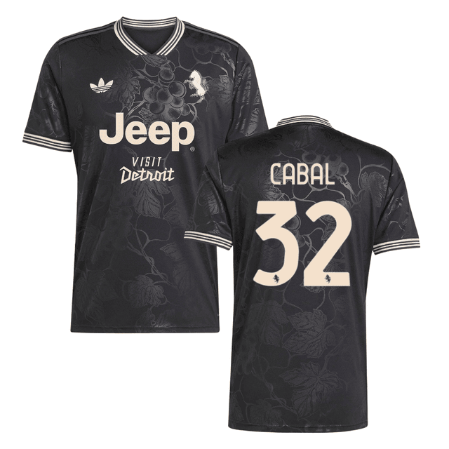 Juventus 2025-26 Third Match Jersey – Black