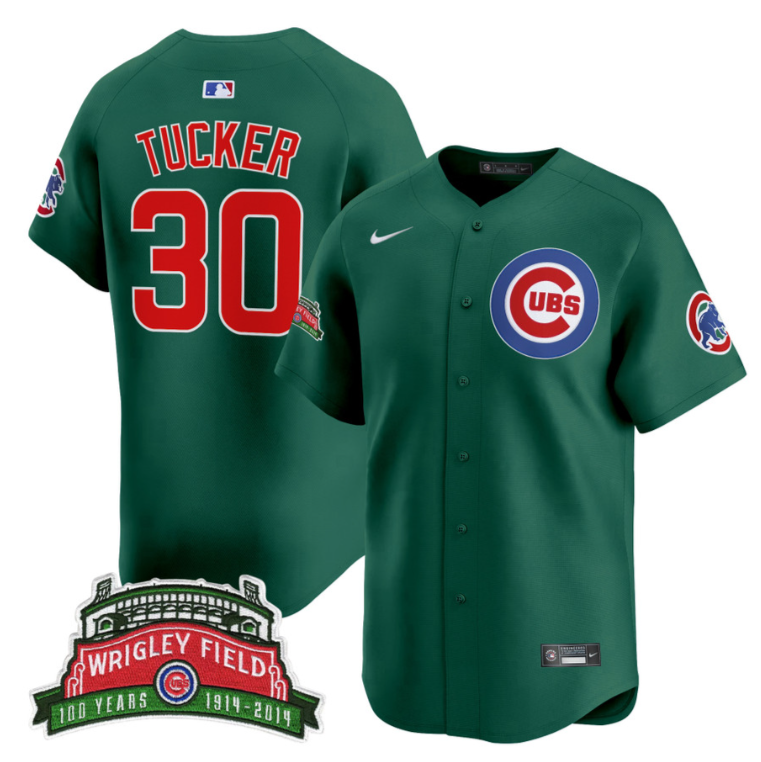 Kyle Tucker Jersey #30 Chicago Cubs Wrigley Field Style Vapor Premier Limited All Stitched