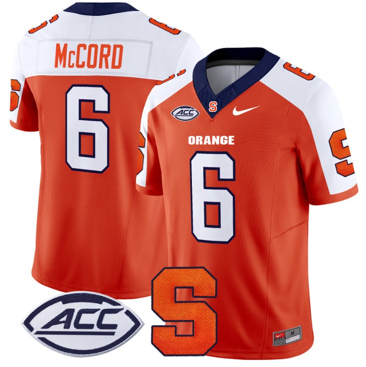 Kyle McCord Jersey #6 Syracuse Orange Vapor Limited College Football  Orange Alternate