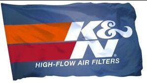 KN Filters Flag K&N Performance Filters Car Man Cave 3X5 Ft Polyester Banner USA 90x150cm