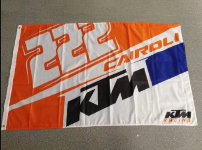 KTM Racing Cairoli 222 Flag 3X5 Ft Polyester Banner USA 90x150cm