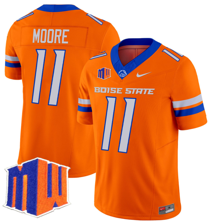 Kellen Moore Jersey #11 Boise State Broncos Vapor Limited College Football Stitched Royal