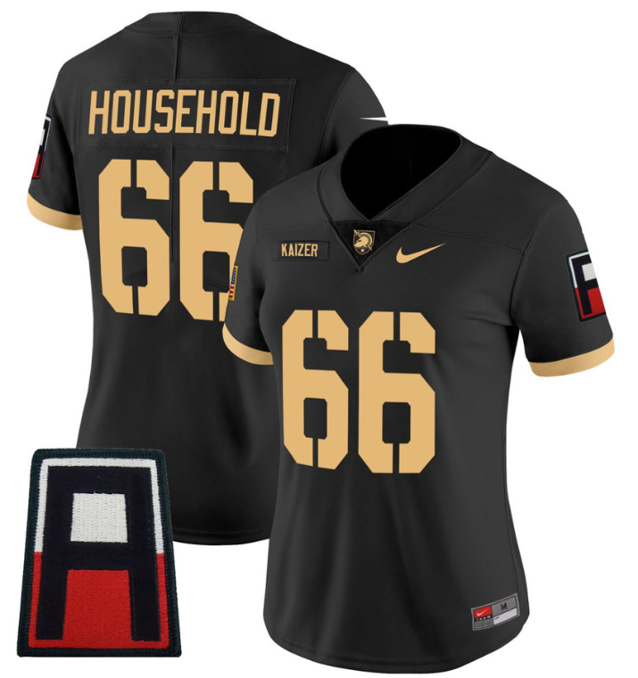 Kaizer Army West Point Football Household Jersey #66 All Stitched