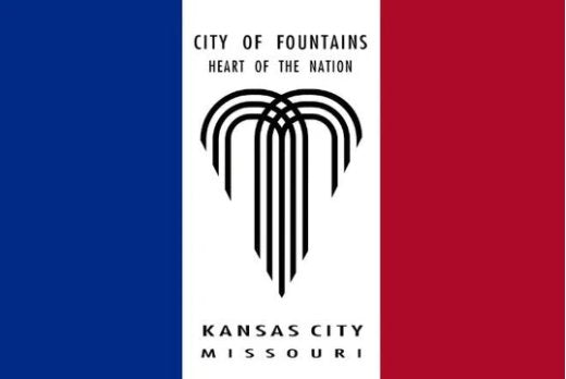 Kansas City Chiefs City Heart Of The Nation Flag 3X5 Ft Polyester Banner USA 90x150cm