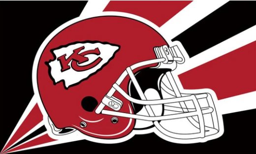 Kansas City Chiefs Logo US Flag 3X5 Ft Polyester Banner USA 90x150cm