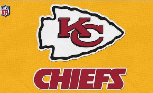 Kansas City Chiefs Team Flag 3X5 Ft Polyester Banner USA 90x150cm