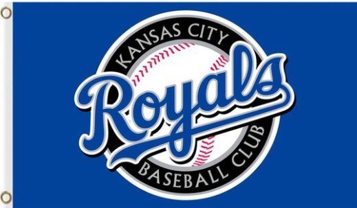 Kansas City Royals Flag Baseball US 3X5Ft Banner USA Polyester with Brass Grommets - 4