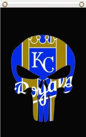 Kansas City Royals flags Digital Print US 3X5Ft Banner USA Polyester with Brass Grommets