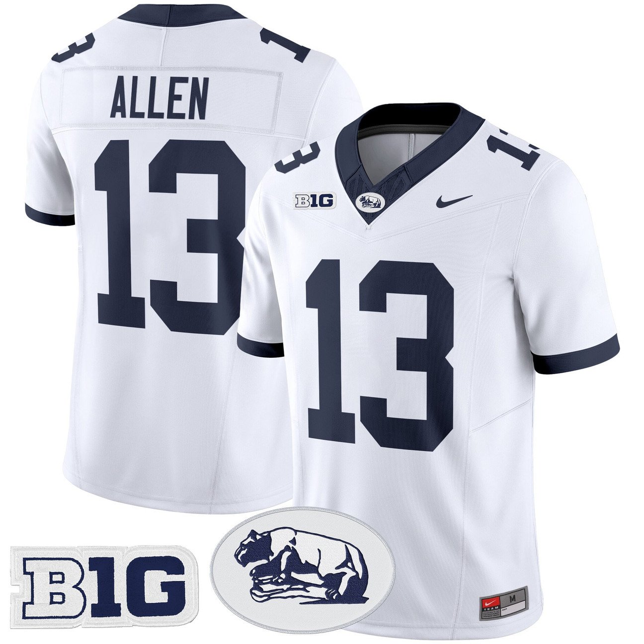 Kaytron Allen Jersey #13 Penn State Nittany Lions 2025 Throwback Limited Stitched