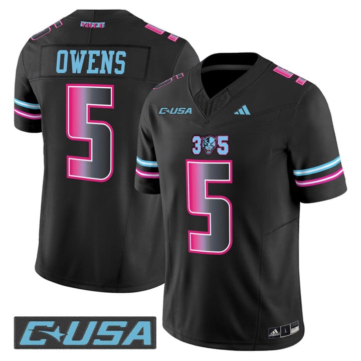 Kejon Owens Jersey #5 Florida International Panthers 2025 Stitched